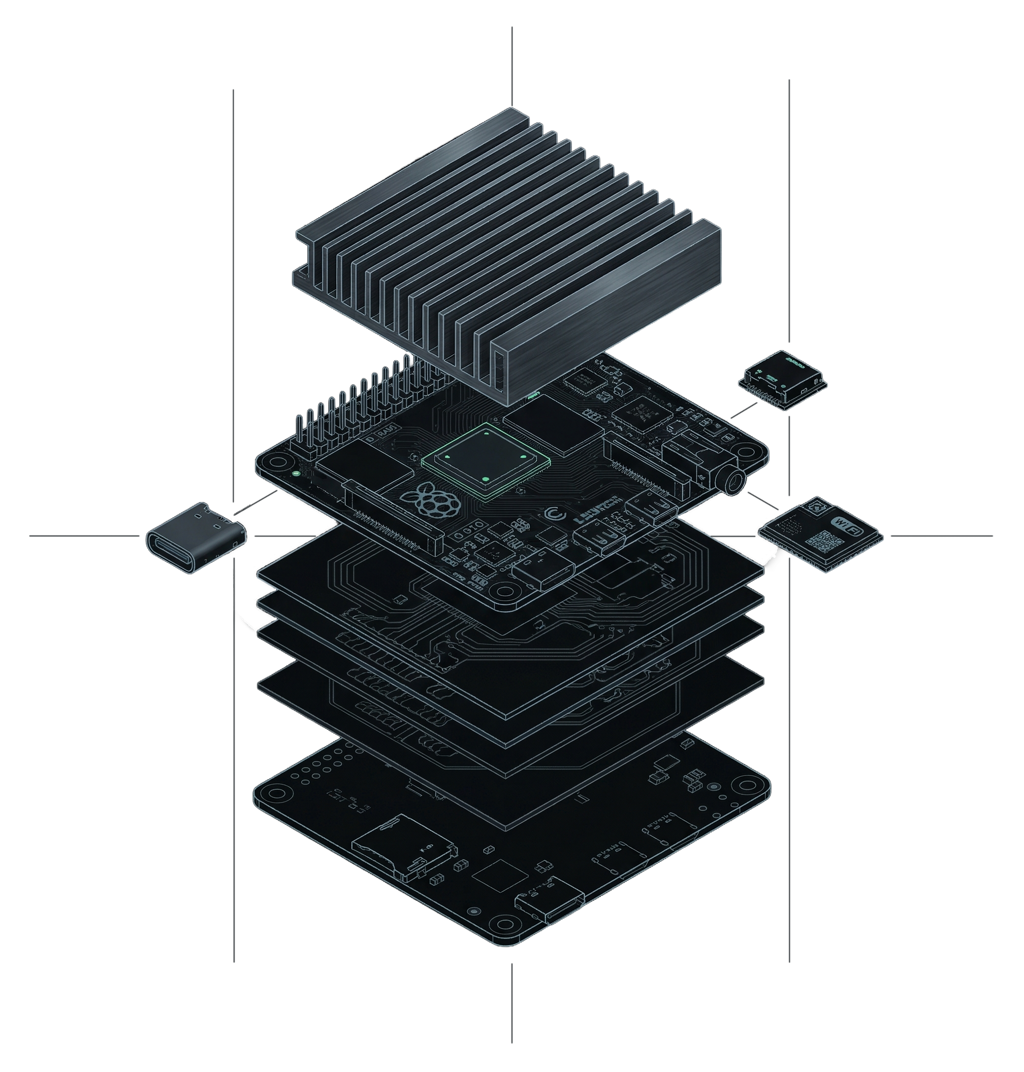 Technical hardware diagram